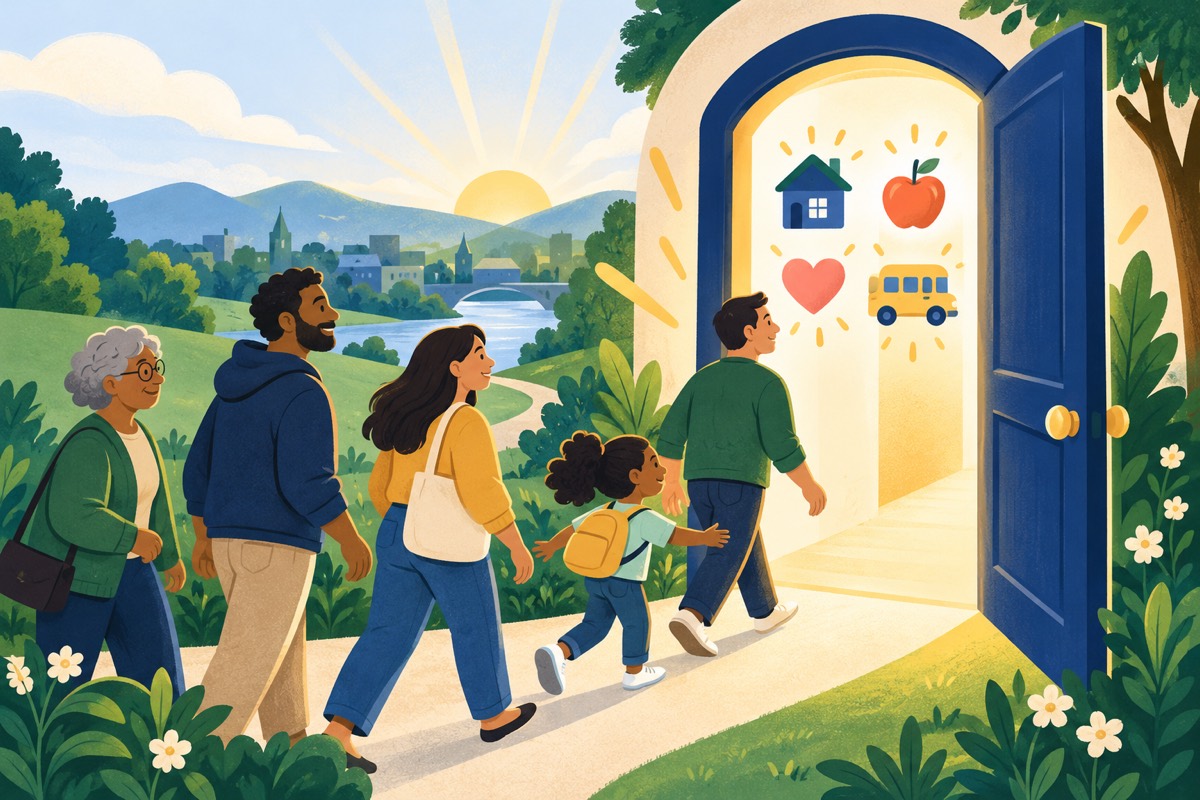 Illustration: Front Door preview: find it, apply for it, keep it