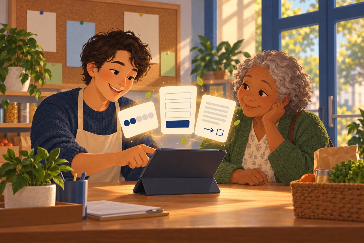 Illustration: Our own front page, and a footer for everyone
